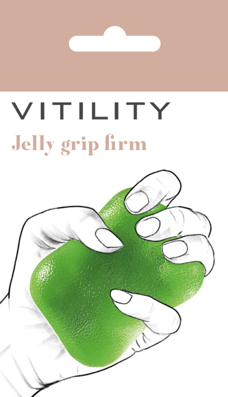 Vitility Handtherpaie jelly grip stevig  1 Stuks