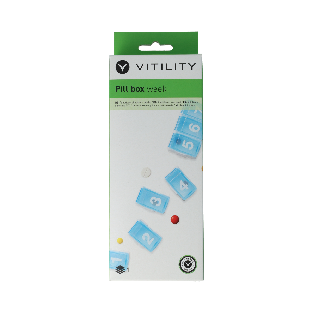 Vitility Medicijndoos 1.00 Stuks