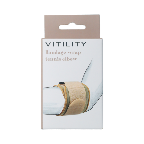 Vitility Bandage wrap tennisarm 1.00 Stuks