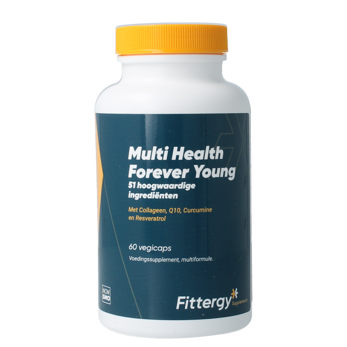 Fittergy Multi health forever young 60.00 Vegetarische capsules