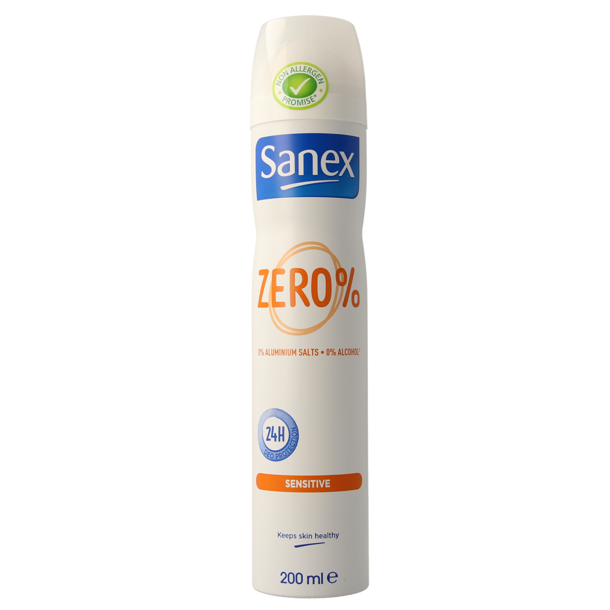 Sanex Deodorant spray zero % sensitive 200.00 Milliliter