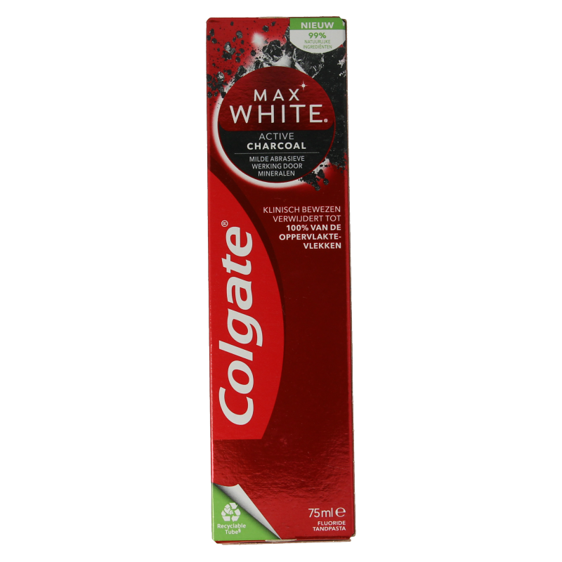 Colgate Tandpasta max white charcoal 75 Milliliter