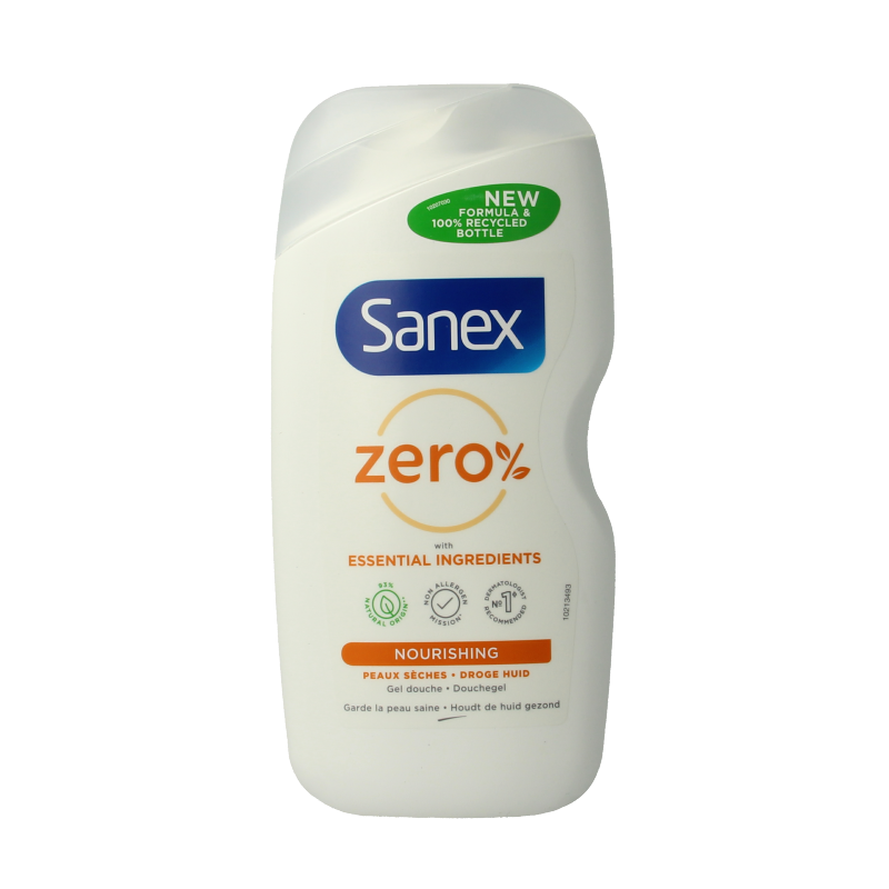 Sanex Shower zero% dry skin 400 Milliliter