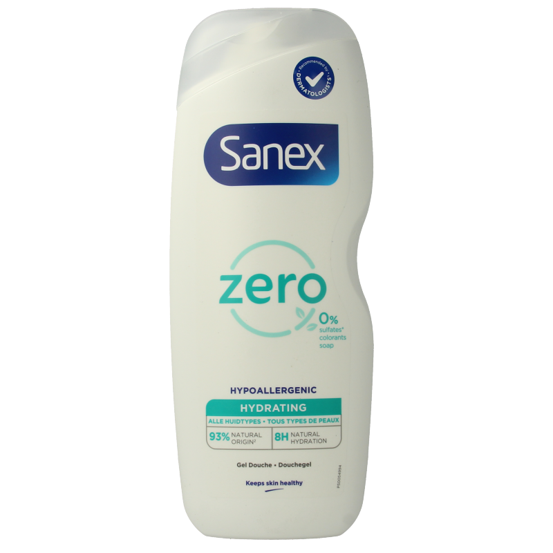 Sanex Douche zero% normal skin 600 Milliliter