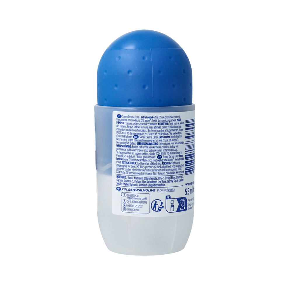Sanex Deodorant roller dermo extra control 53.00 Milliliter
