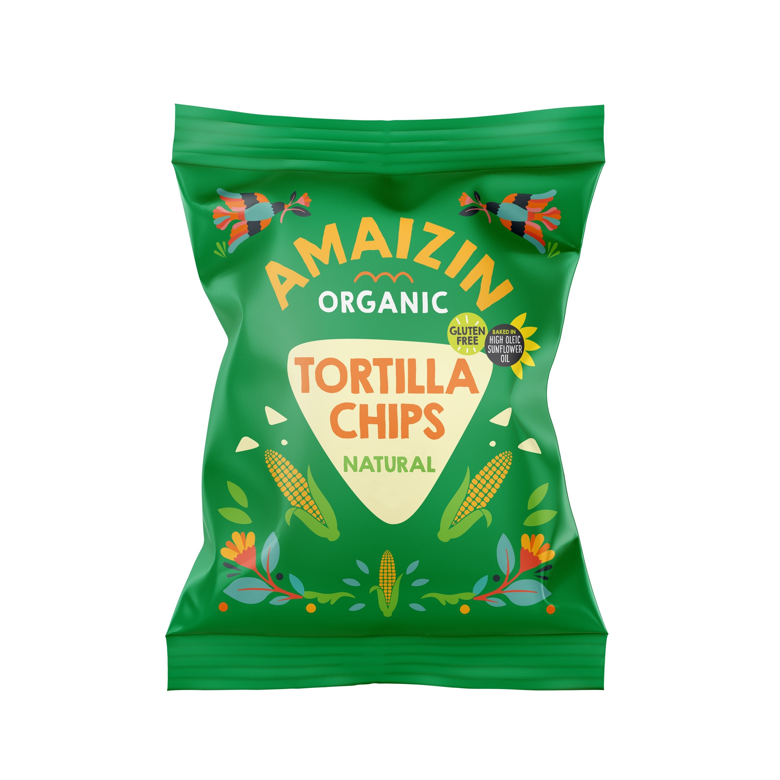 Amaizin Tortilla chips natural bio 75 Gram