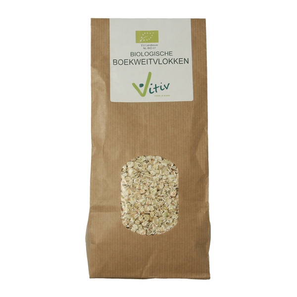 Vitiv Boekweitvlokken bio 500.00 Gram