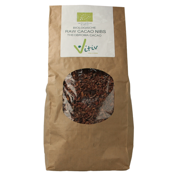 Vitiv Cacao nibs bio 1.00 Kilogram