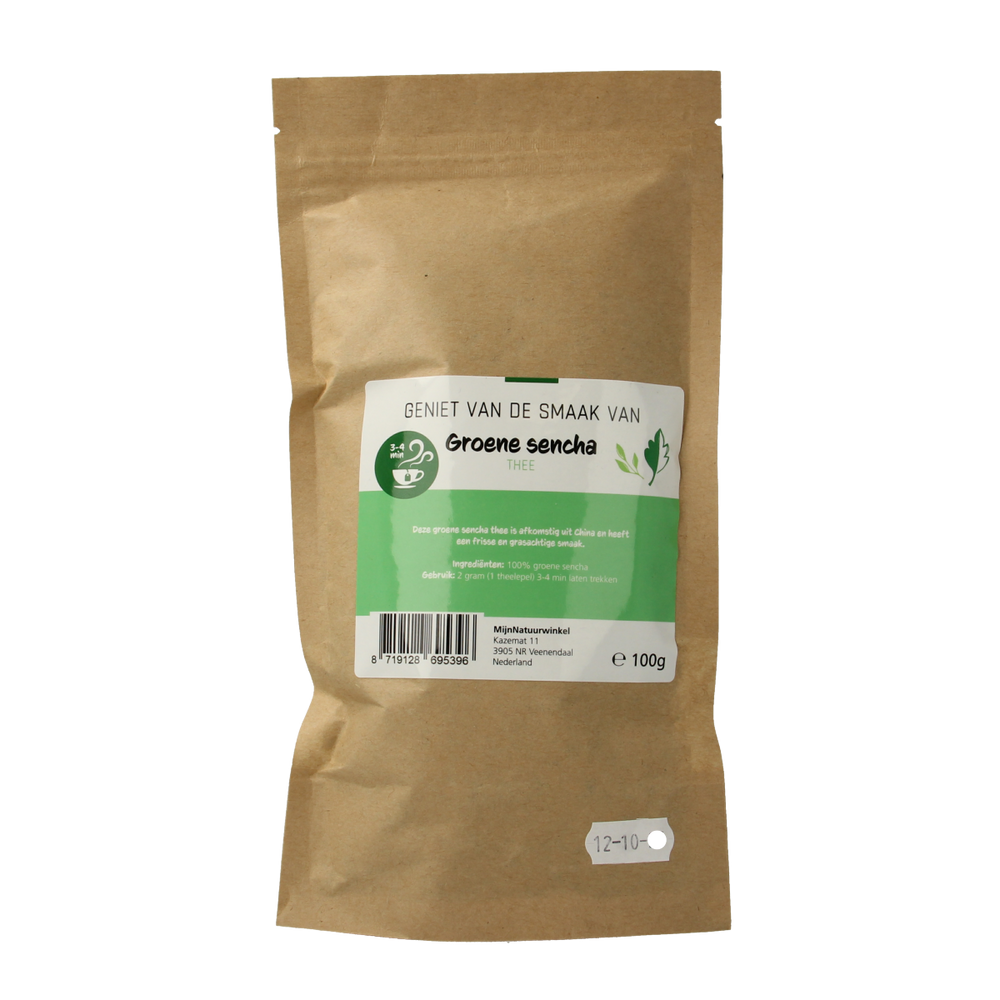 MijnNatuurwinkel Groene sencha thee 100.00 Gram