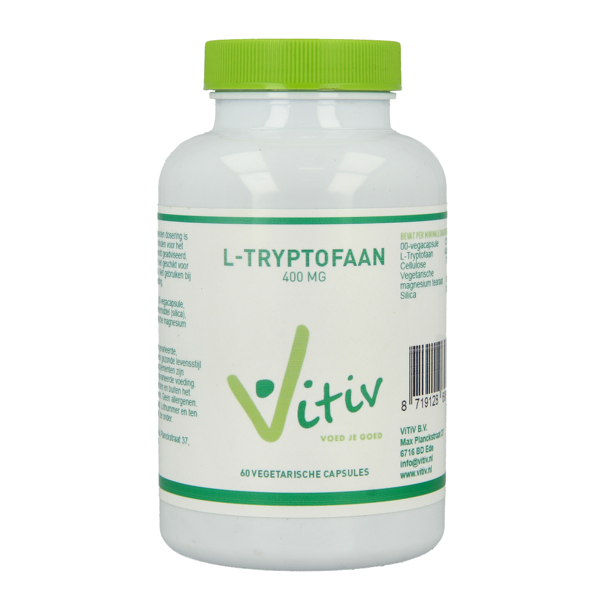 Vitiv L-Tryptofaan 60.00 Vegetarische capsules