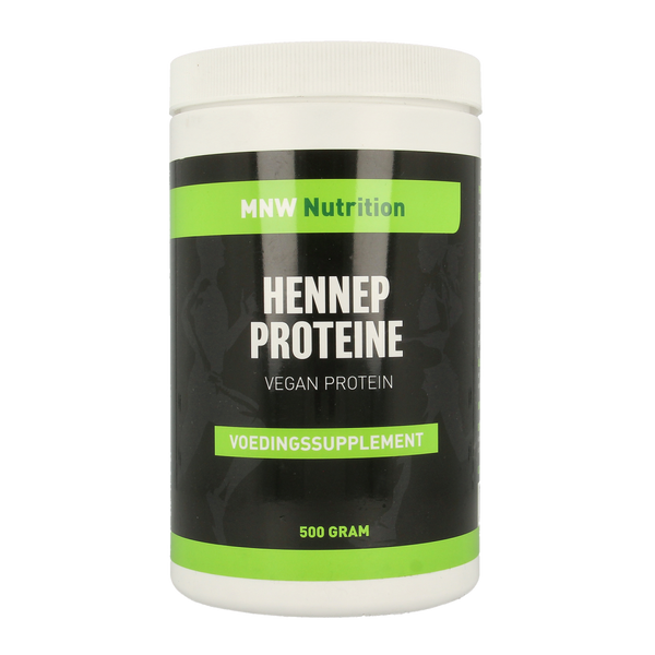MijnNatuurwinkel Hennep proteine vegan 500.00 Gram