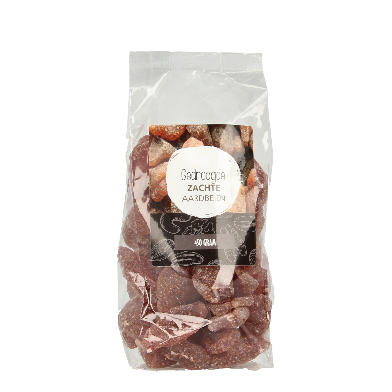 MijnNatuurwinkel Aardbeien gedroogd 450 Gram