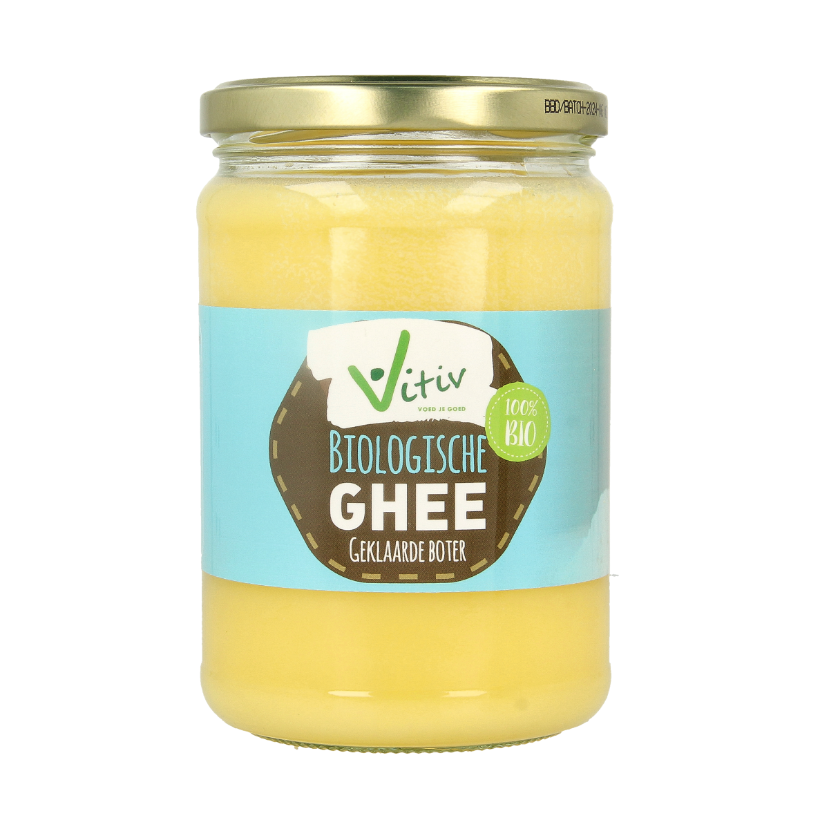 Vitiv Ghee geklaarde boter bio 500.00 Gram