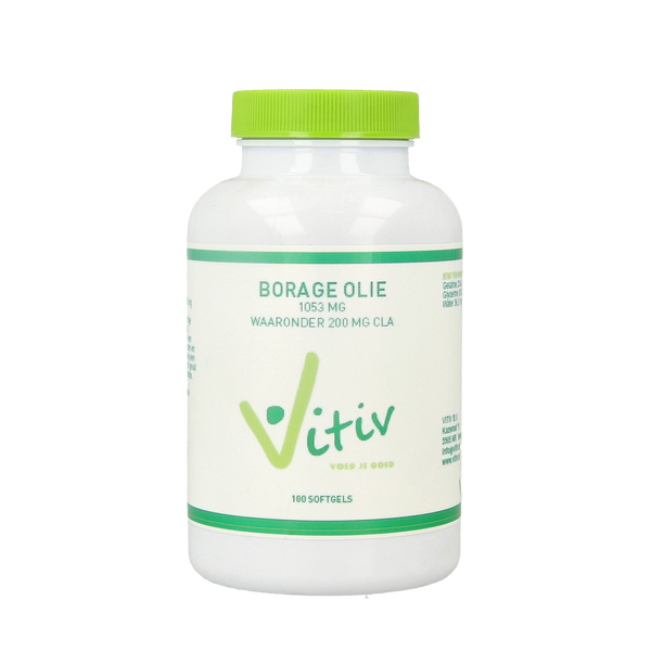 Vitiv Borage olie 100.00 Softgels