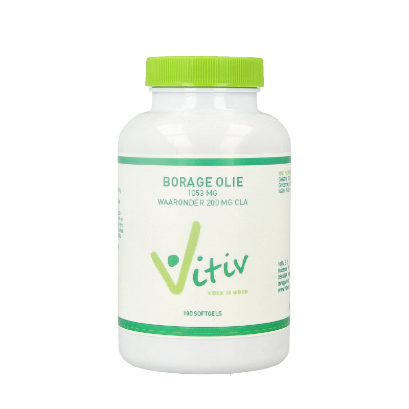 Vitiv Borage olie 100 Softgels