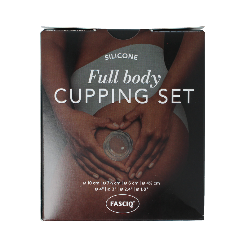 Fysiotape Full body cupping set in box 4 Stuks