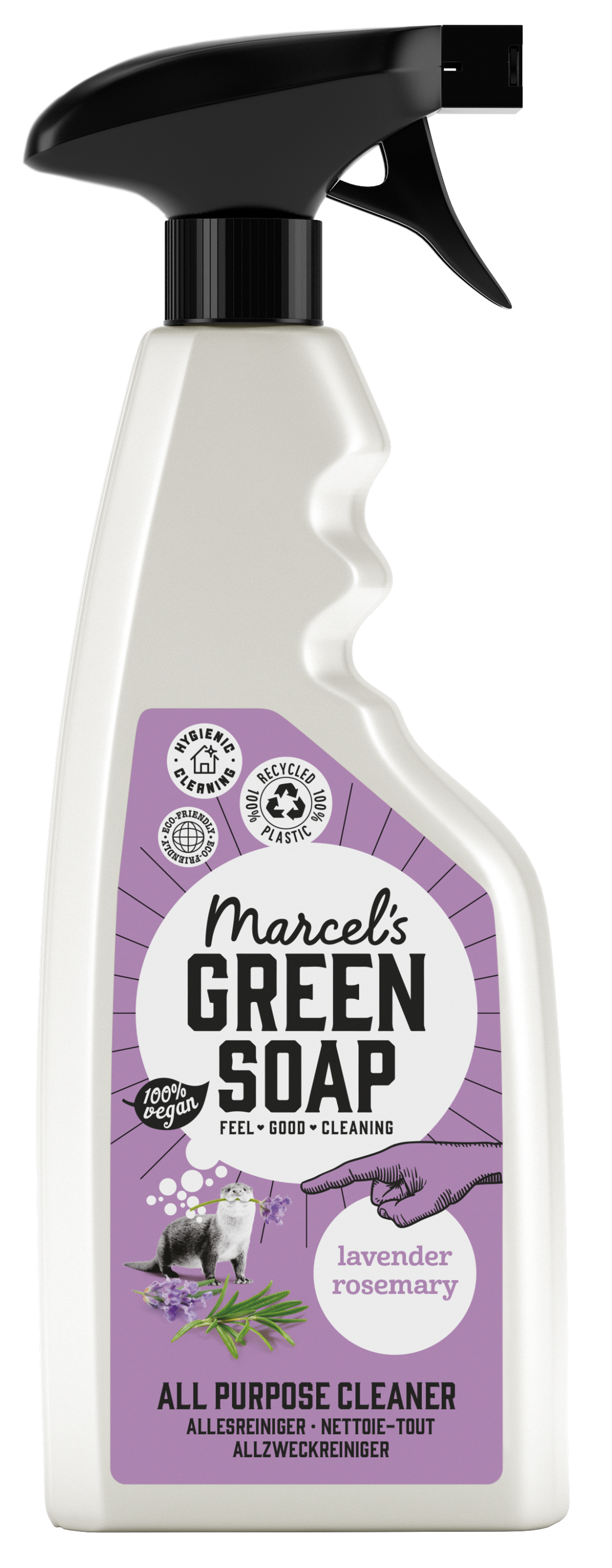 Marcel's Green Soap Allesreiniger spray lavendel & rozemarijn 500.00 Milliliter