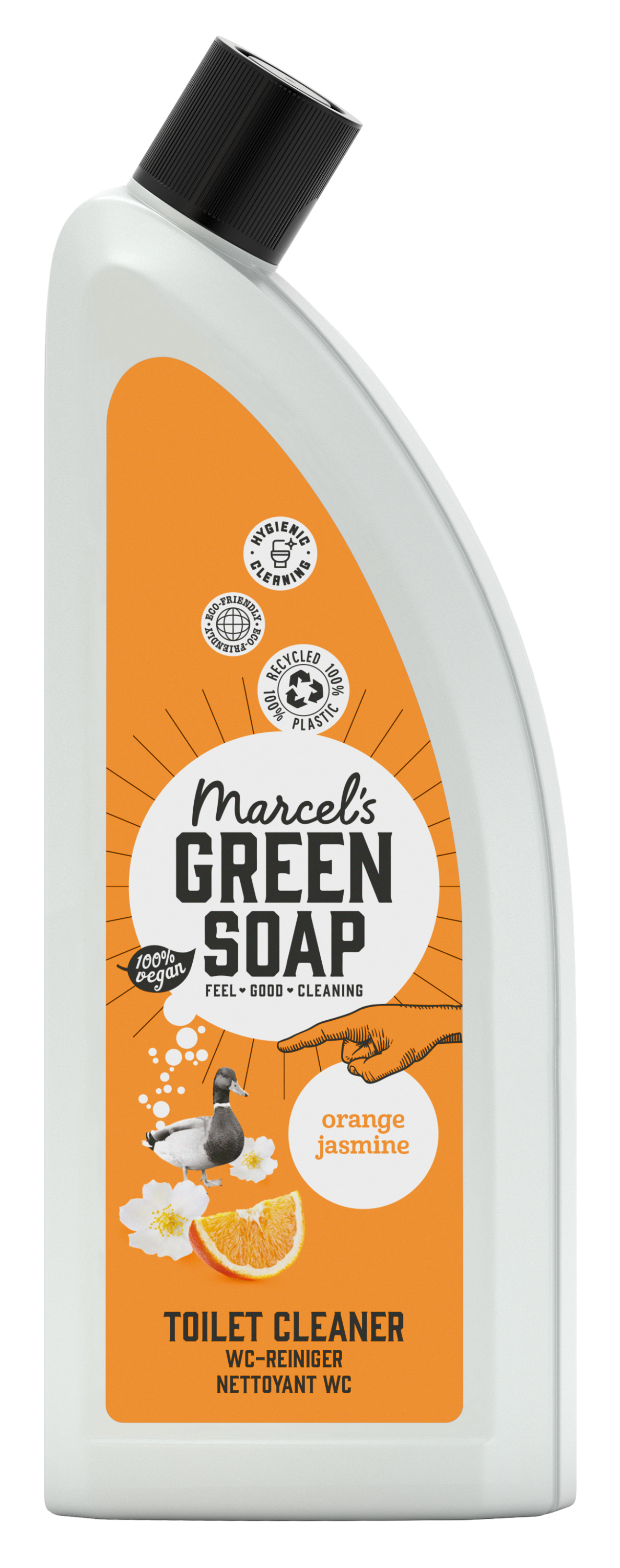 Marcel's Green Soap Toiletreiniger sinaasappel & jasmijn 750.00 Milliliter