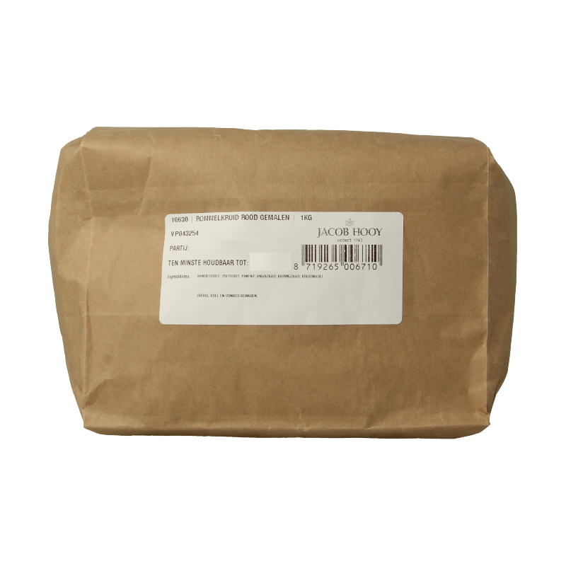 Jacob Hooy Rommelkruid rood 1 Kilogram