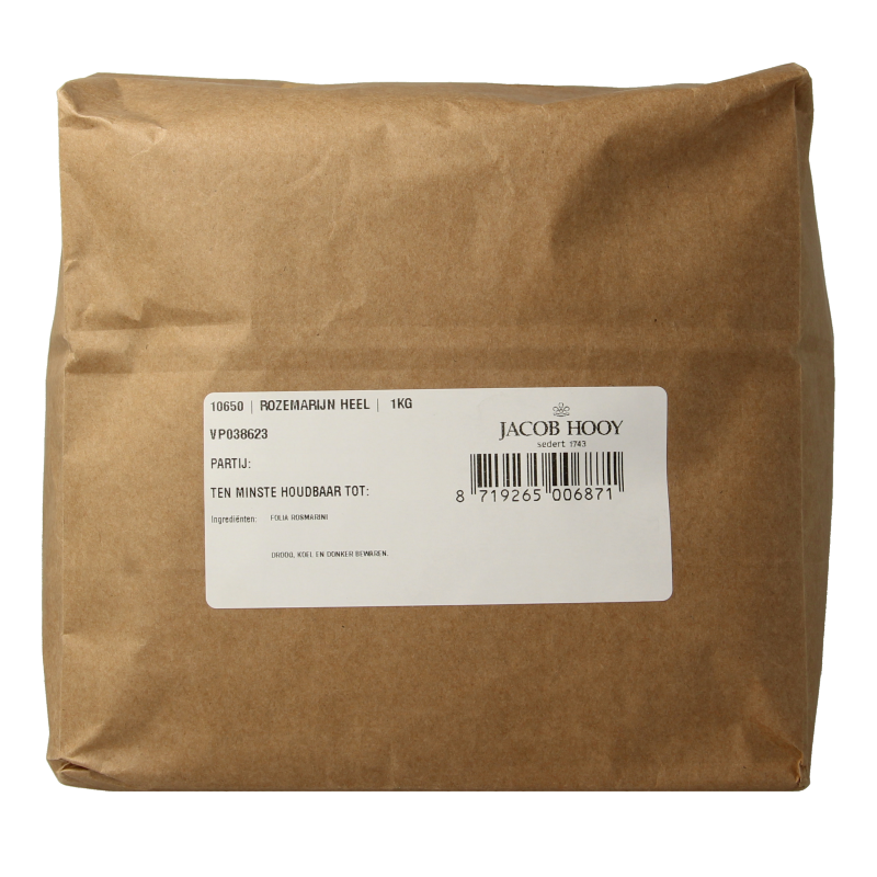 Jacob Hooy Rozemarijn heel  1 Kilogram