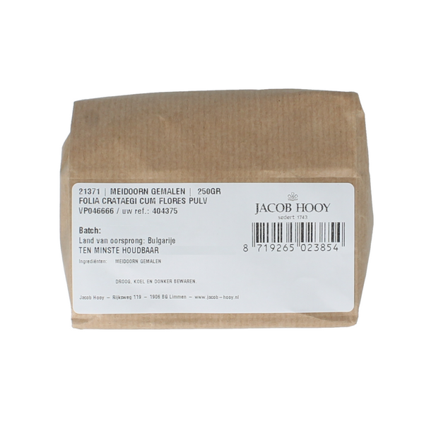 Jacob Hooy Meidoorn gemalen 250.00 Gram