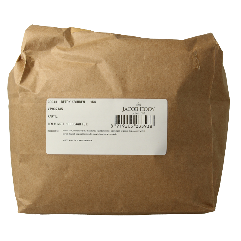 Jacob Hooy Detox kruiden 1 Kilogram