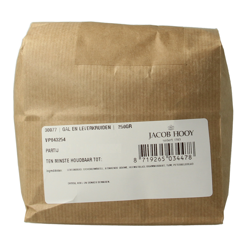 Jacob Hooy Gal en leverkruiden 250 Gram