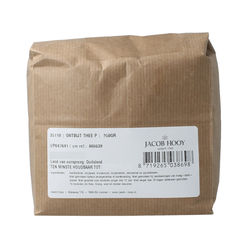 Jacob Hooy Ontbijtthee 250 Gram