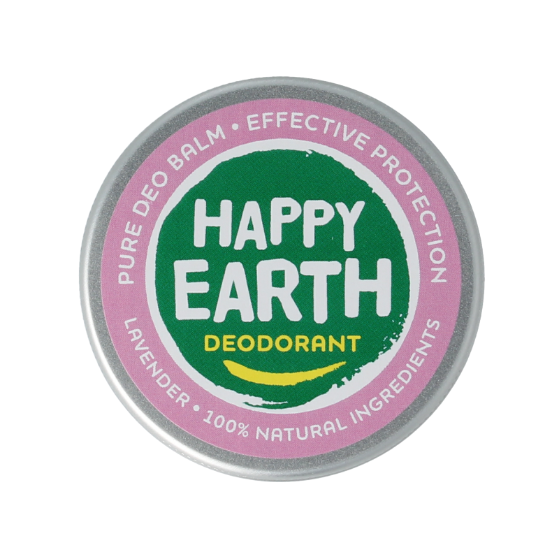 Happy Earth Pure deodorant balm lavender 45 Gram