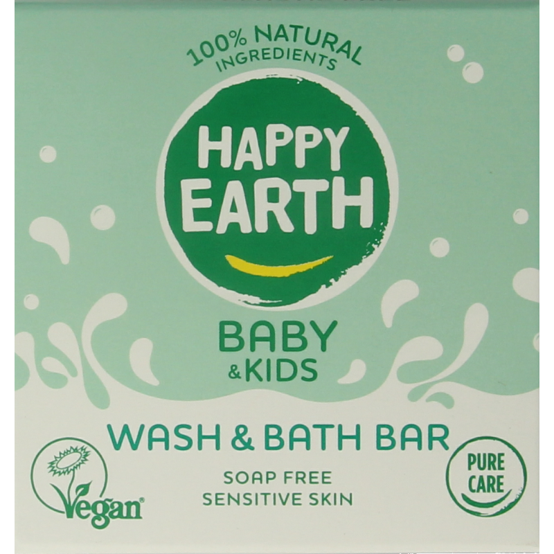 Happy Earth Was & bad bar baby & kids 50 Gram