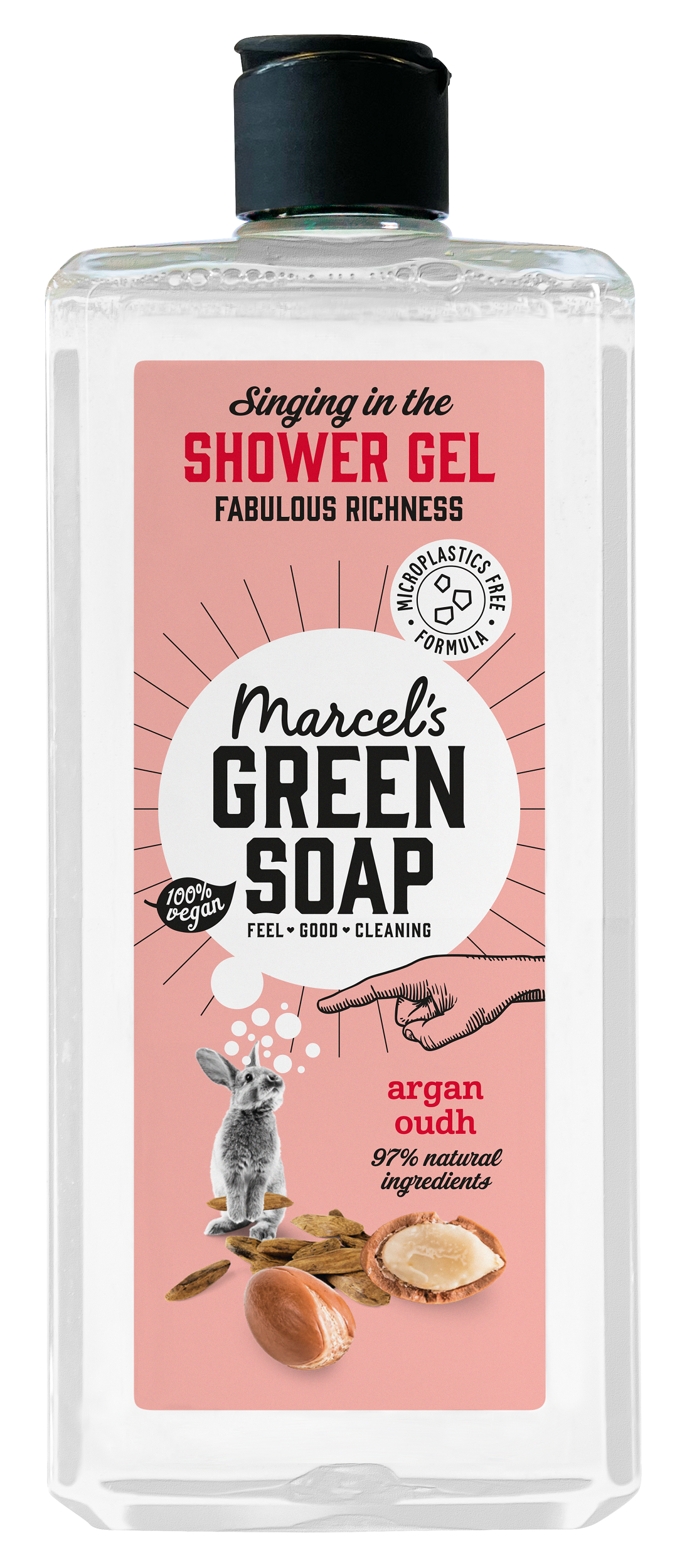 Marcel's Green Soap Showergel argan & oudh 300 Milliliter