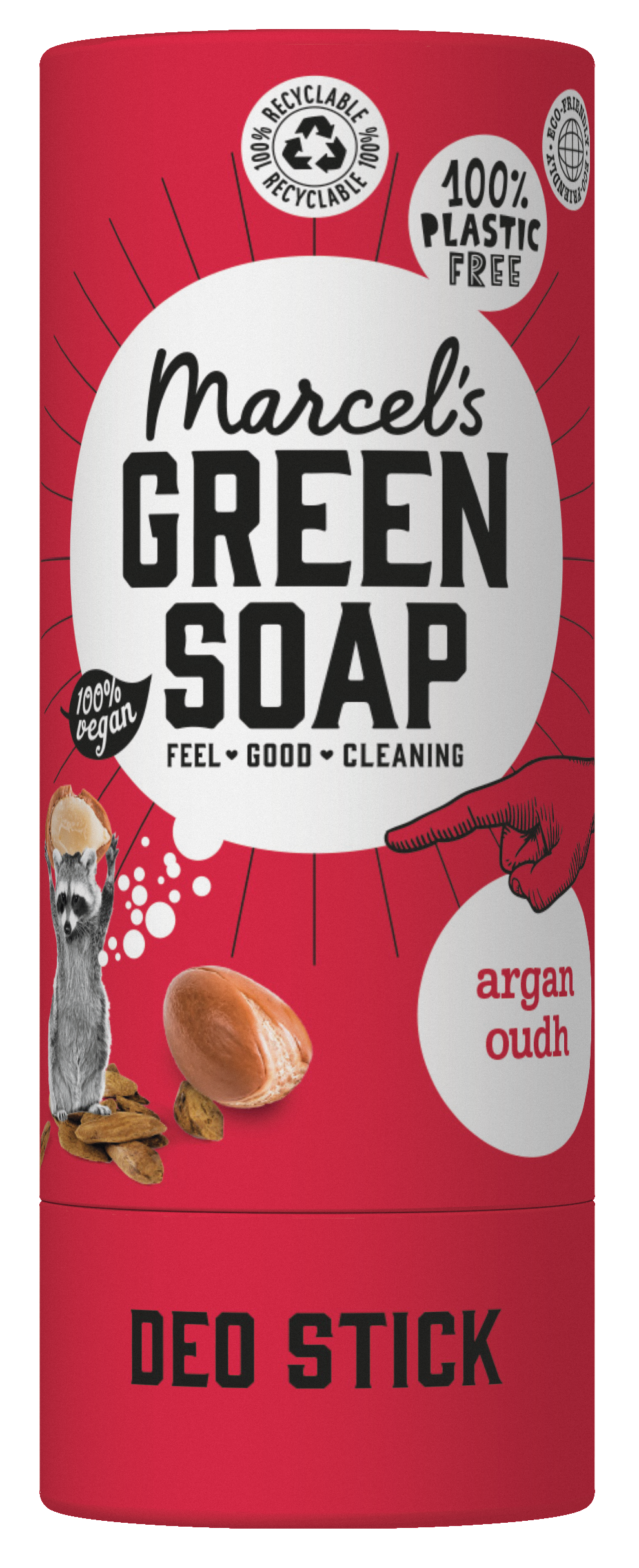 Marcel's Green Soap Deodorant stick argan & oudh 40.00 Gram