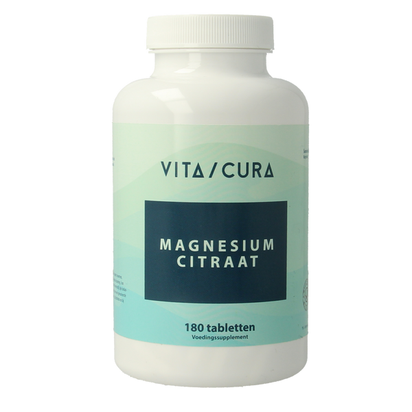 Vitacura Magnesium citraat 200 mg 180.00 Tabletten