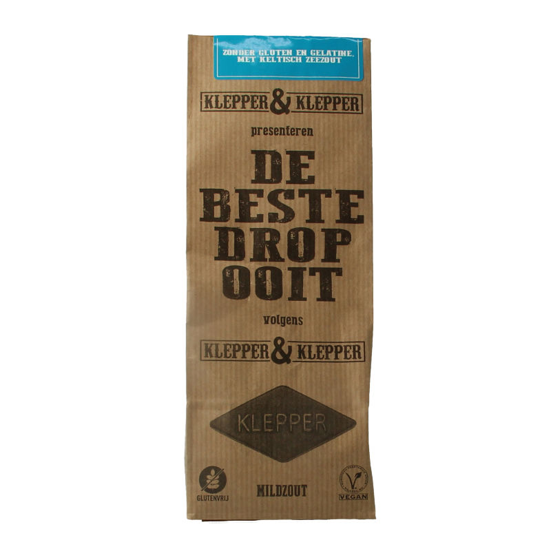 Klepper&Klepper De beste drop ooit mildzout 200 Gram