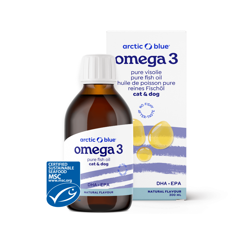 Arctic Blue Visolie DHA EPA hond 300 Milliliter
