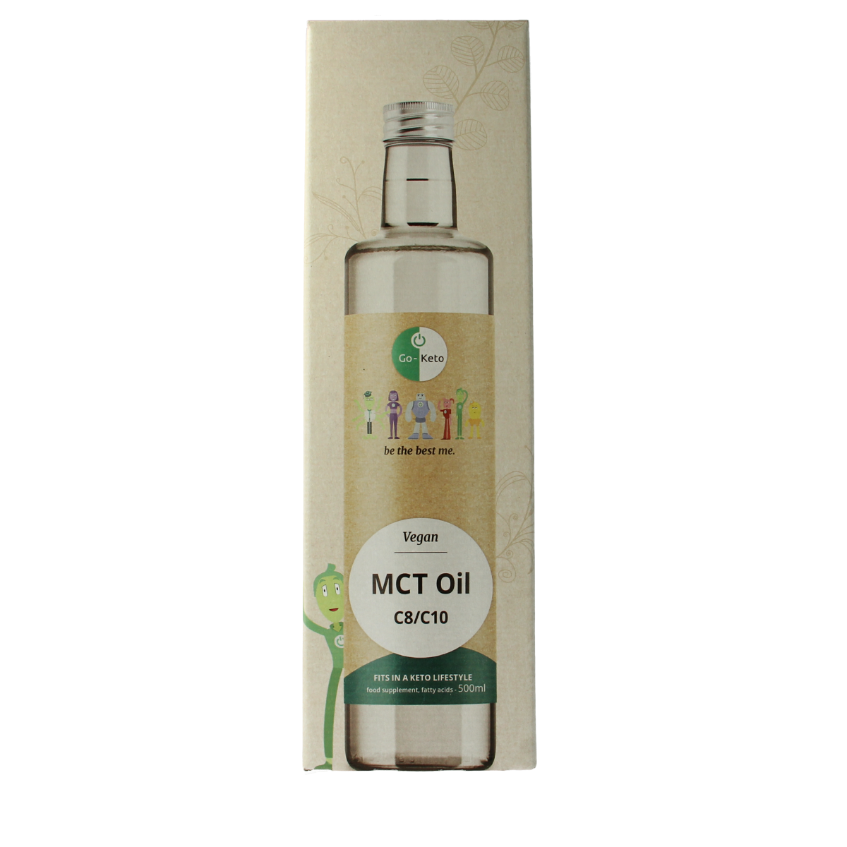 Go-Keto MCT olie C8/C10 500.00 Milliliter