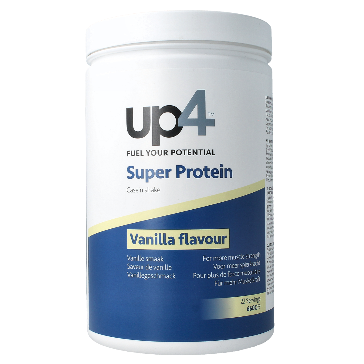 UP4 Super proteine vanille 660.00 Gram