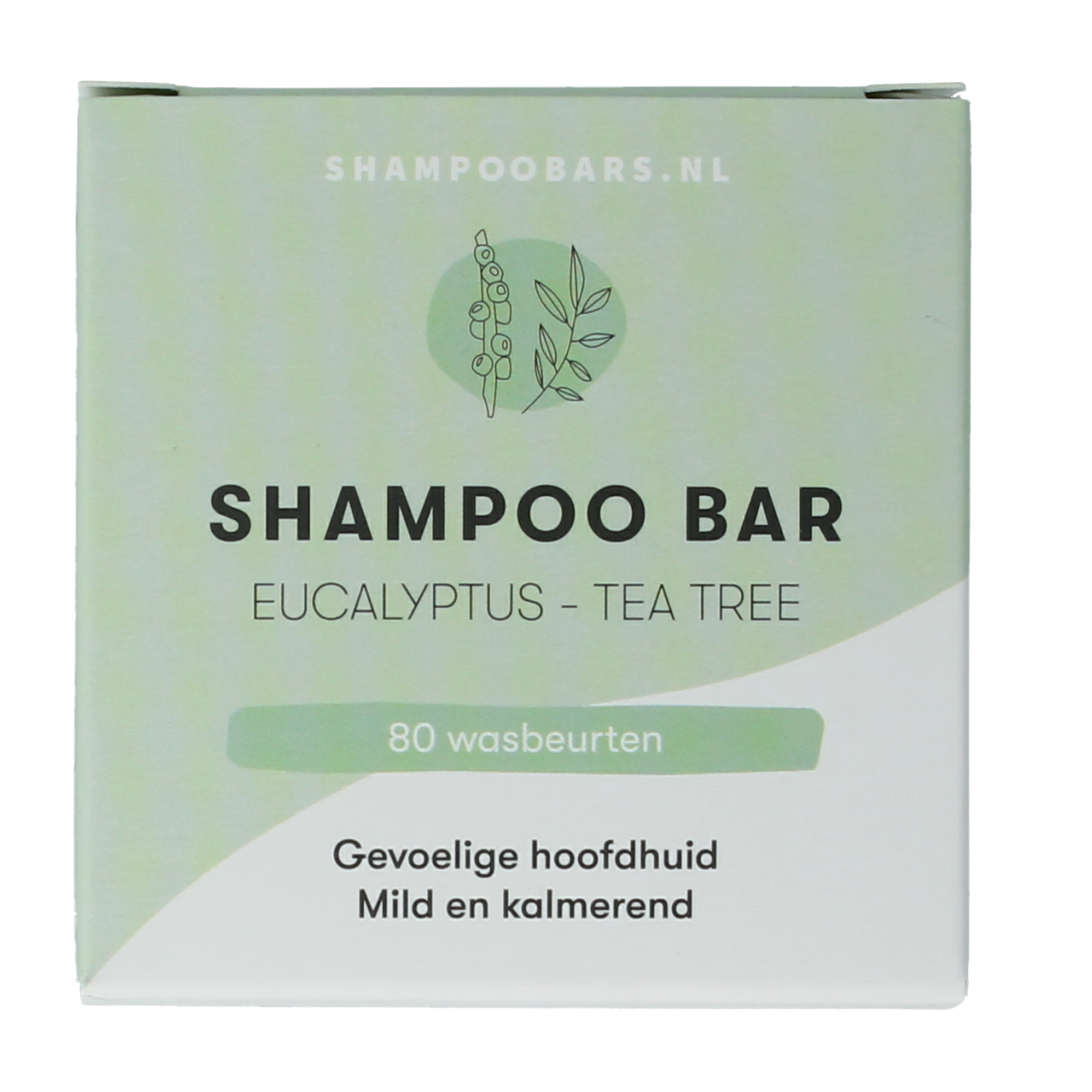 Shampoobars Shampoo bar eucalyptus & tea tree 60.00 Gram