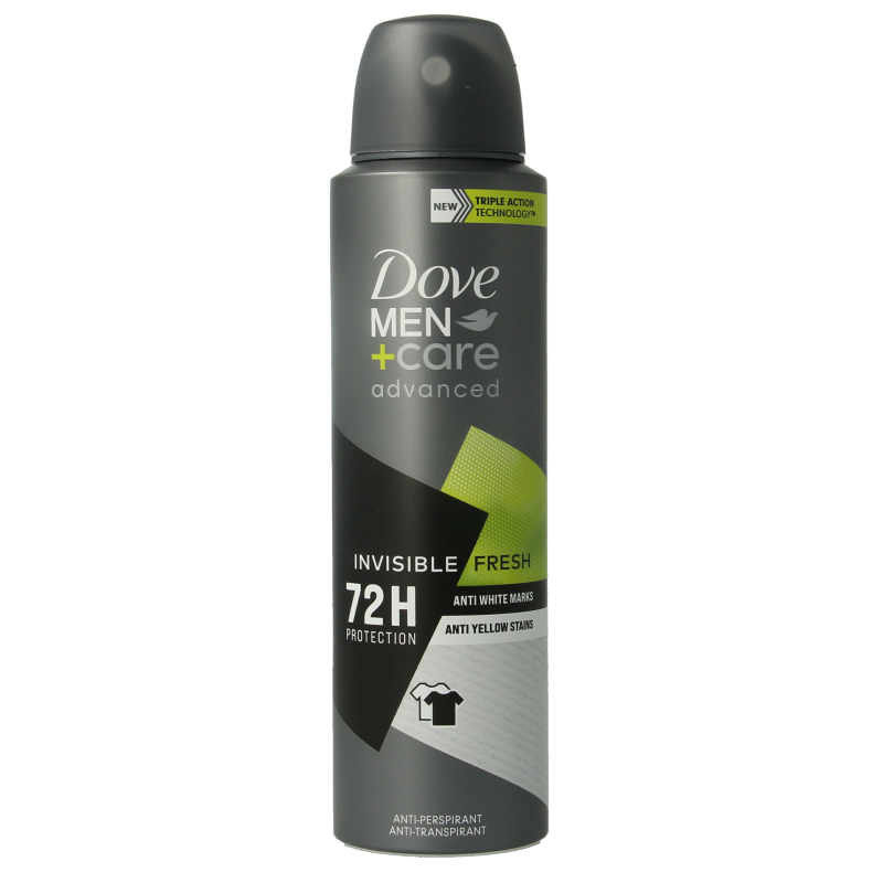 Dove Deodorant spray men+ care invisible fresh 150 Milliliter
