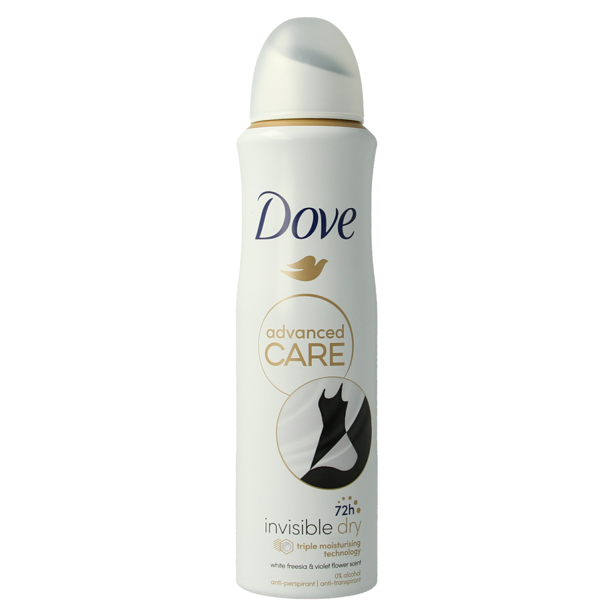 Dove Deodorant spray invisible dry 150.00 Milliliter