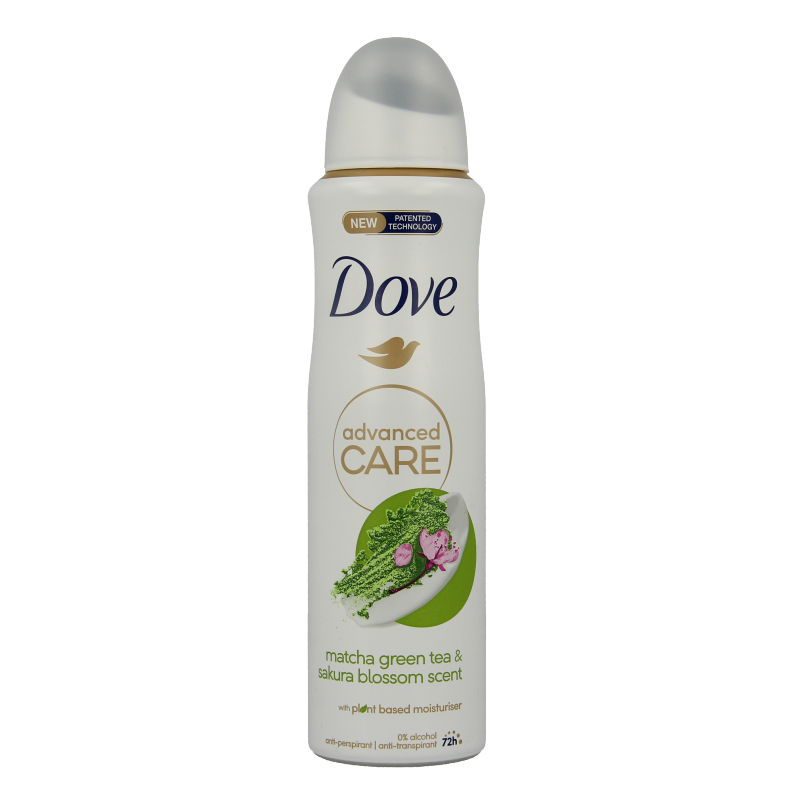 Dove Deodorant spray matcha & sakura 150 Milliliter