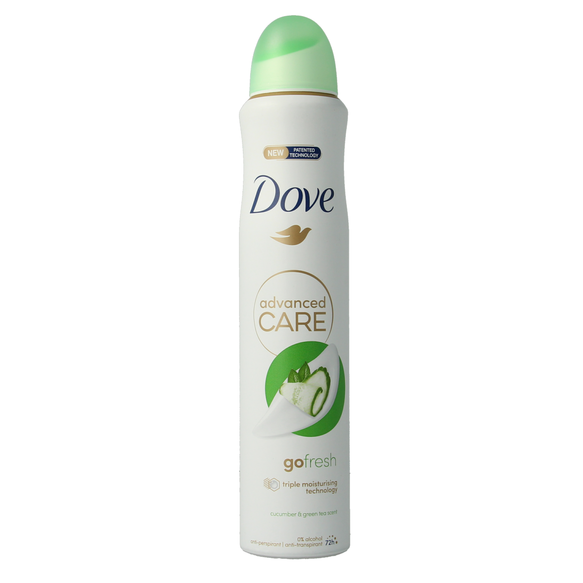 Dove Deodorant spray cucumber & green tea 200.00 Milliliter