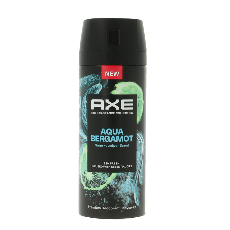 AXE Deodorant bodyspray kenobi aqua bergamot 150 Milliliter