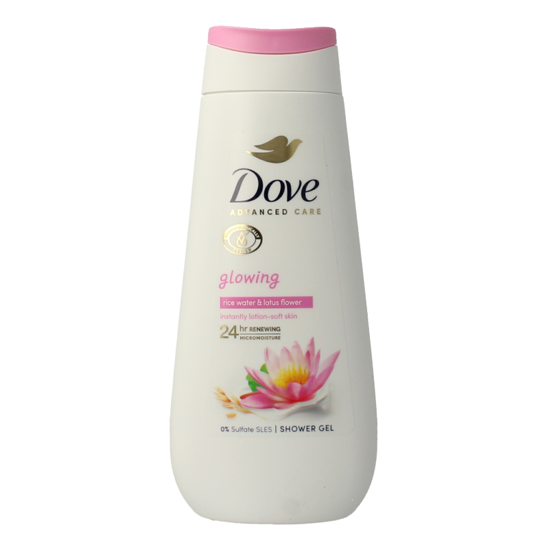Dove Shower care by nature glowing 225 Milliliter