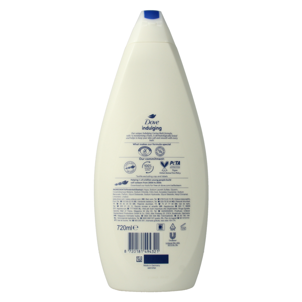 Dove Bad indulging 720.00 Milliliter