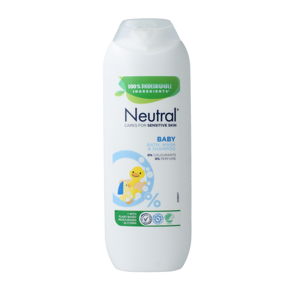 Neutral Baby wasgel/shampoo 2 in 1 250.00 Milliliter