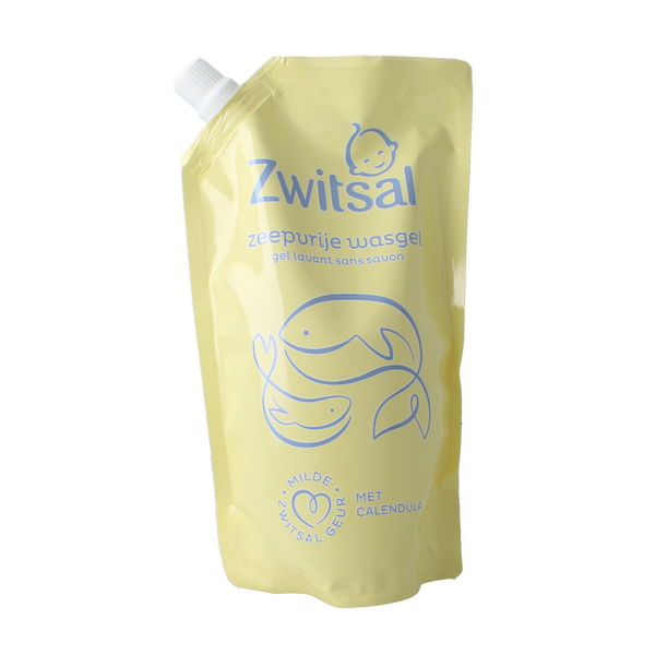 Zwitsal Zeepvrije wasgel navul 500.00 Milliliter