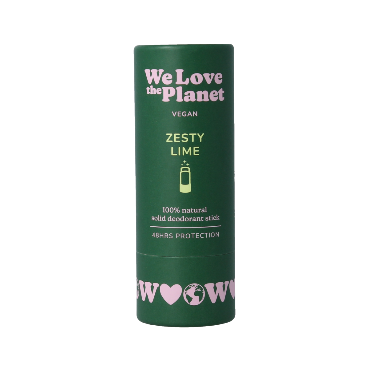 We Love The Planet Deodorant stick zesty lime 40.00 Gram