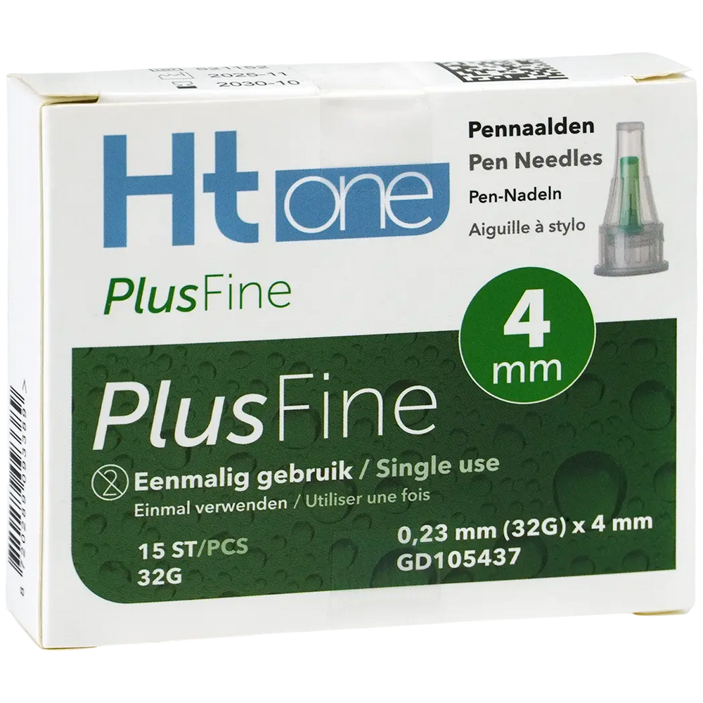 HT One Ht One Plusfine pennaalden 4mm 32G (15) 15.00 Stuks