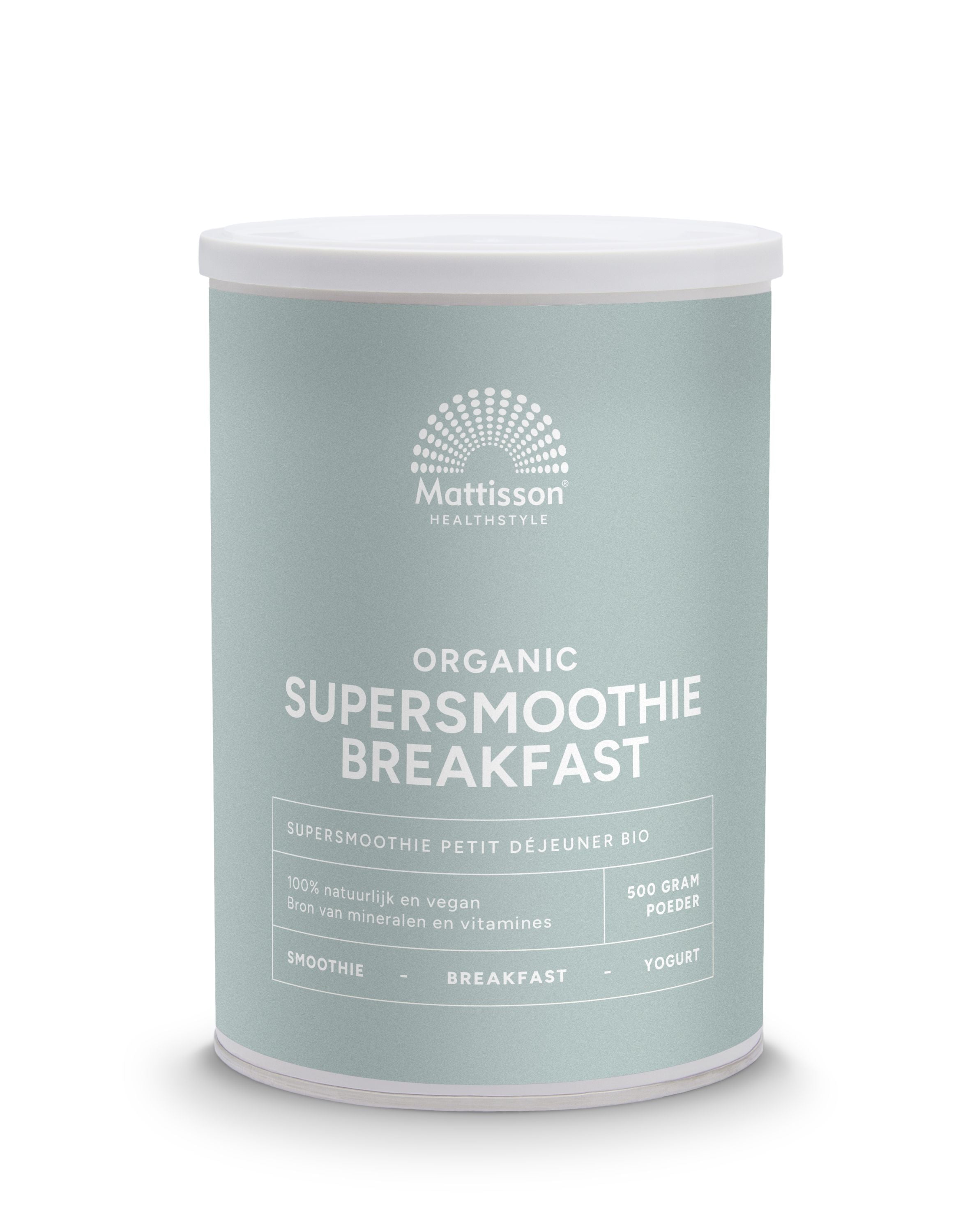 Mattisson Organic supersmoothie breakfast bio 500 Gram